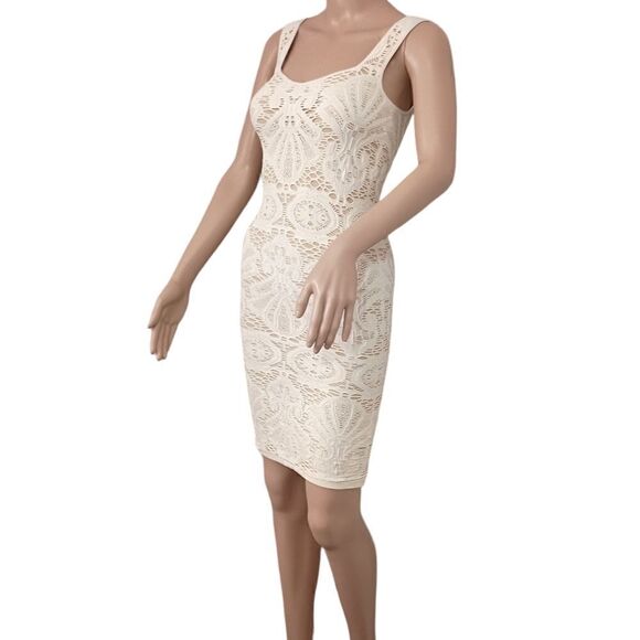 Intimately Free People Lace Dress XS Medallion Bodycon Coquette Siren Vamp Sexy - Picture 7 of 16